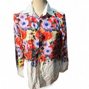 Floral Button-Up Shirt